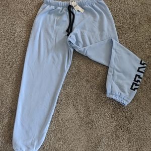 BRAND NEW 🌟  Pink baby blue sweatpants and tshirt